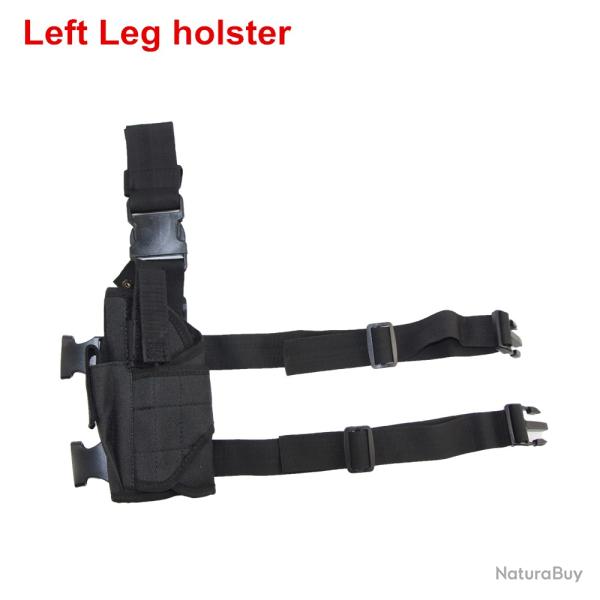 Holster de cuisse droite pour odorAirsoft Putscopic Stores -**GAUCHE NOIR LIVRAISON GRATUITE !!!