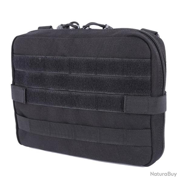 Sac  outils en nylon robuste, pocommuniste utilitaires EMT -**NOIR