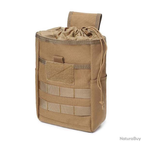 sac de taille tactique Molle nylon 1000D.-**TAN