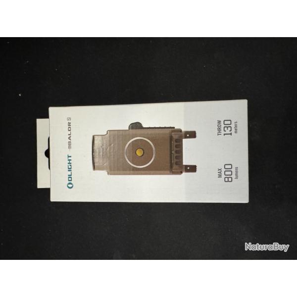 Olight Baldr S Coyote Lampe tactique avec laser vert