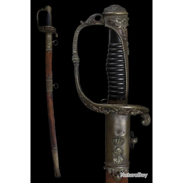 N58 - Sabre d'officier de marine 1837 de transition