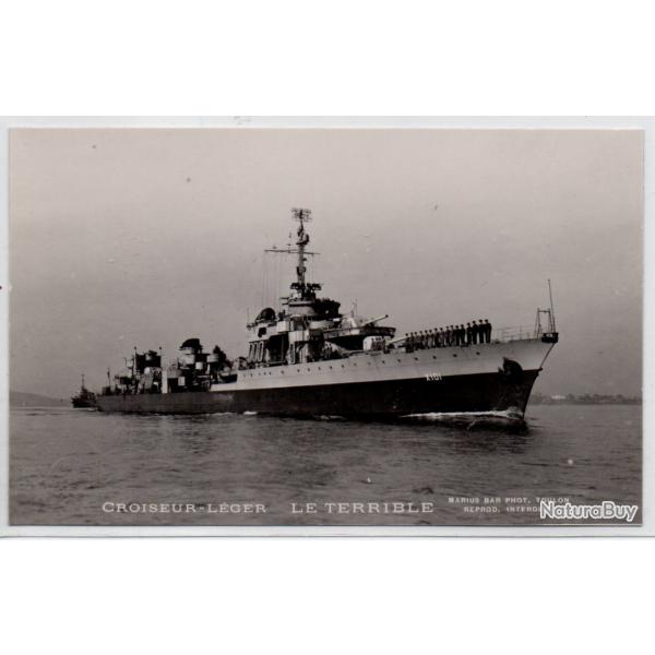 CPA - Marine Militaire -CROISEUR -L�GER LE TERRIBLE  - N�1217