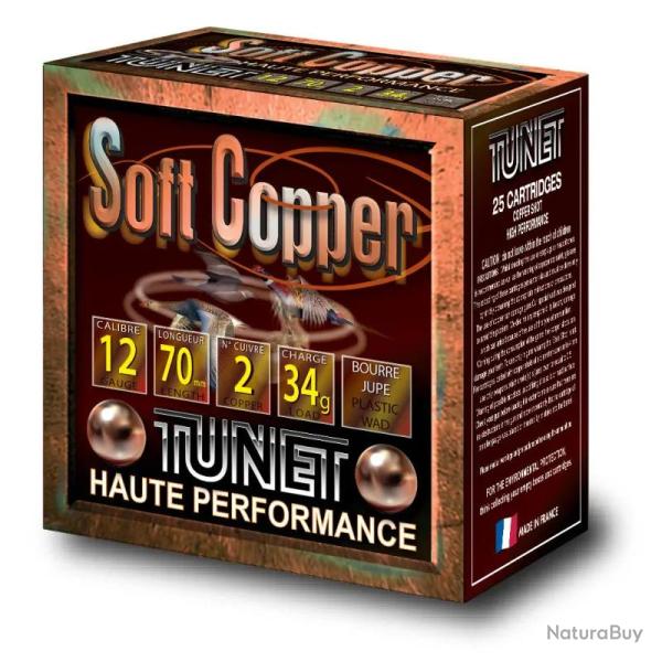 Cartouches Tunet Soft Copper HP Calibre 12 Num�ro
