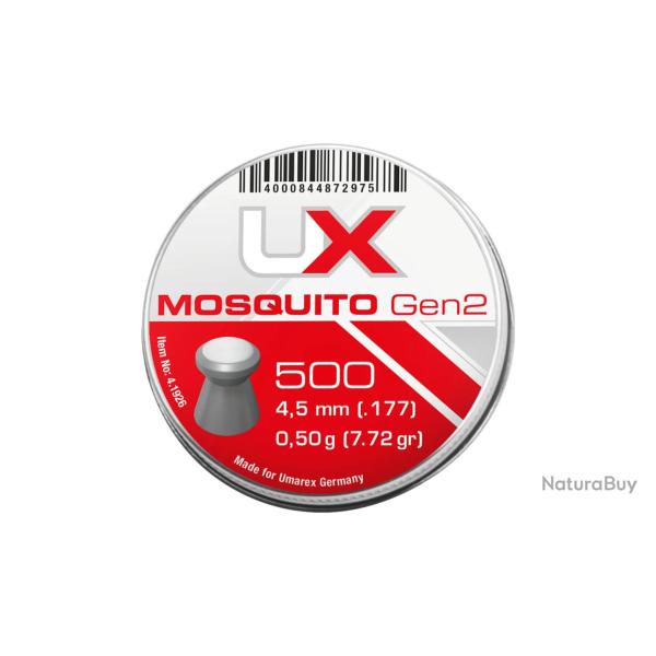 PLOMBS UMAREX MOSQUITO 4.5 GEN 2 0.50G X500