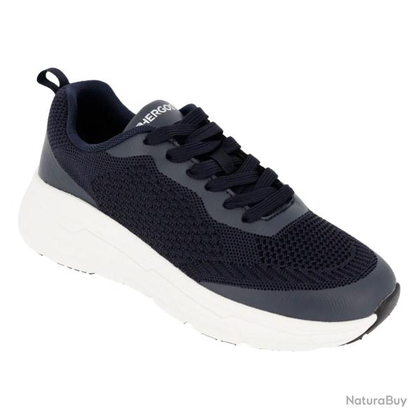 H3800 - Chaussure sneaker Shanghai avec semelle amovible - Unisex - Bleu - HERGOS