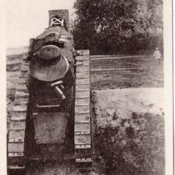 Carte Postale - Camp de Mailly - Tank en manoeuvre- N&deg;1474