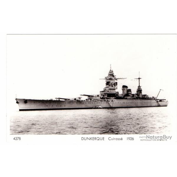 CPA - Marine Militaire - DUNKERQUE CUIRASSE 1937 - N�1214
