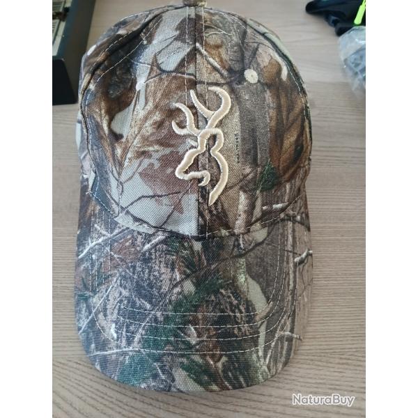 Casquette camouflage browning