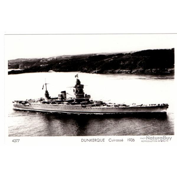CPA - Marine Militaire - DUNKERQUE CUIRASSE 1937 - N1332