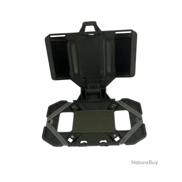 Support de t�l�phone pour gilet tactique kaki - Molle