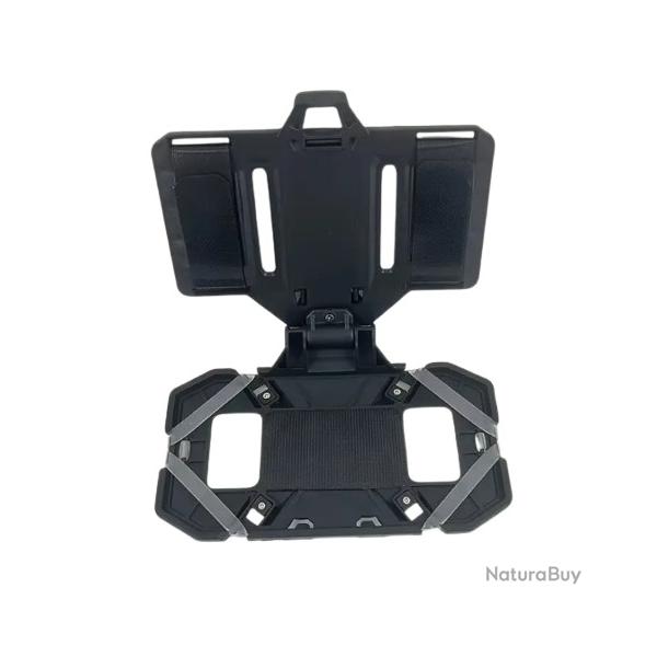 Support de t�l�phone pour gilet tactique noir - Molle