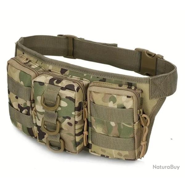 Sacoche banane tactique - Treillis militaire - v3 - Livraion gratuite