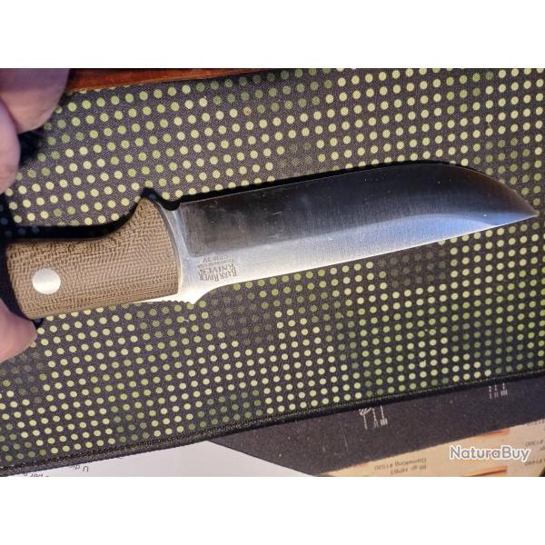 Couteau Bark river , bushcraft