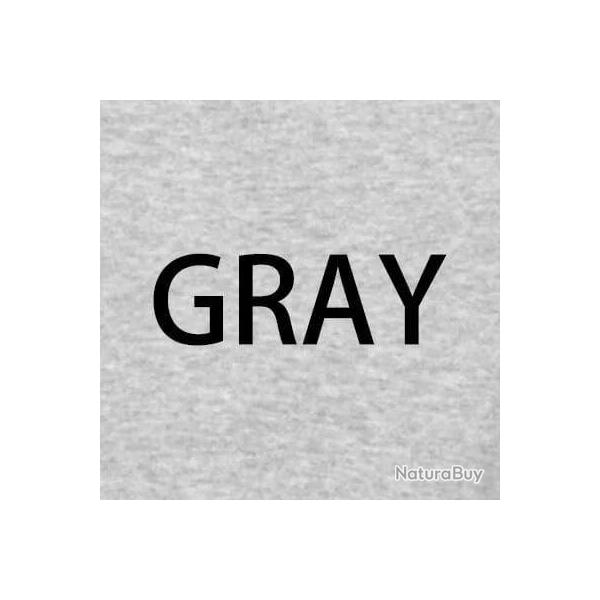 T shirt Group Therapy motif cible Gris