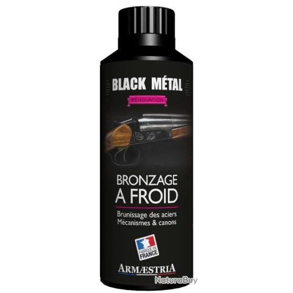 BRONZAGE A FROID BLACK METAL 250ML ARMAESTRIA stock