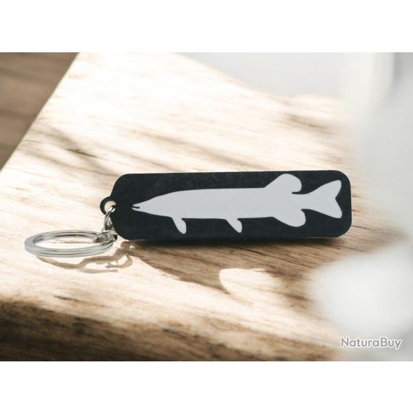 porte cl� brochet silhouette