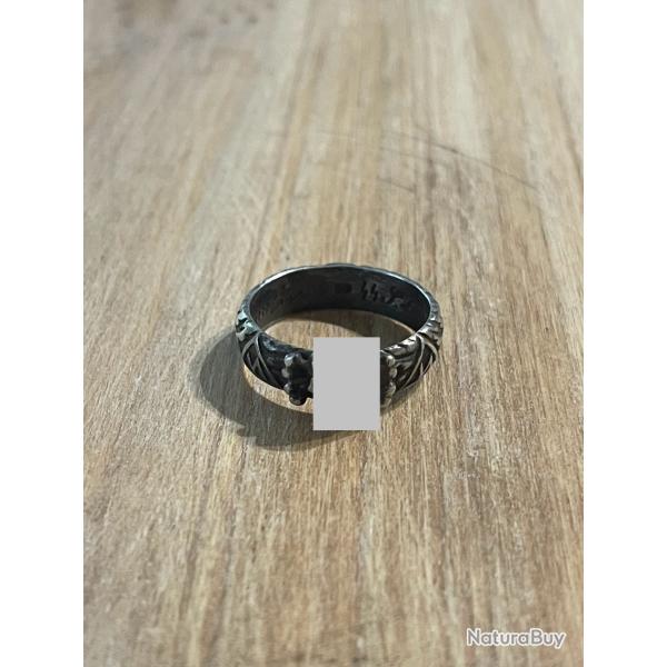 un anneau allemand en argent du 21/06/44