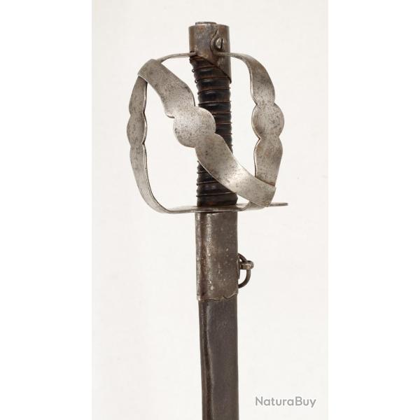 SABRE DES DRAGONS MOD�LE R�GLEMENTAIRE DU 25 AVRIL 1767 GARDE FER EN "N" 1771-1775 1er ESCADRON N�32
