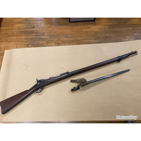 fusil Springfield Trap Door mod.1884 d'origine calibre 45/70 + ba�onnette