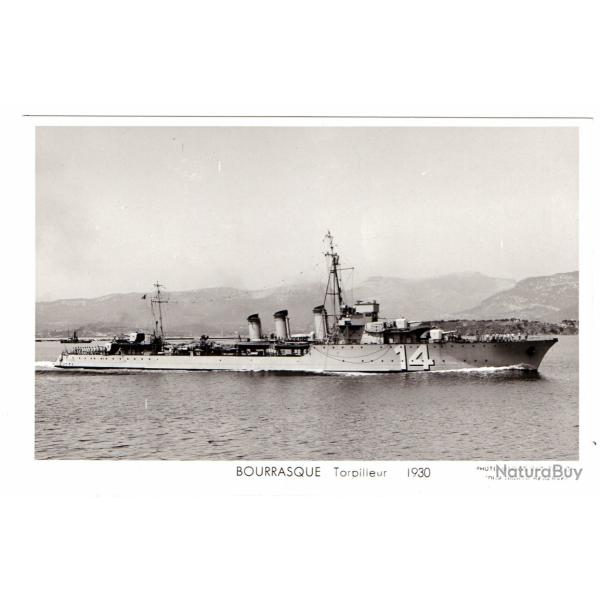 CPA - Marine Militaire - BOURRASQUE TORPILLEUR  - N�1514