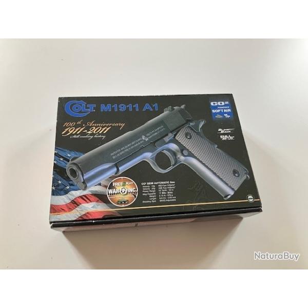 Colt 1911 100�me anniversaire co2 2011 - dans sa bo�te d'origine