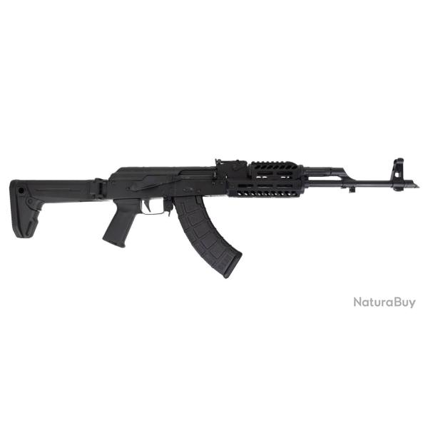 Carabine PSA AK-47 GF3 Forged "MOEkov" Rifle with ALG Trigger and JL Billet Rail, Black