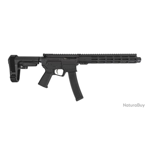 Carabine PSA AR-V 10.5" 9mm 1/10 12" Lightweight Hex M-Lok MOE EPT SBA3 Pistol