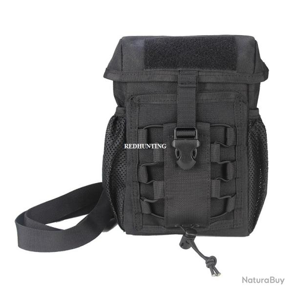 Sac de dcharge Molle pliable en Nylon 1000D tanche -**Shoulder Bag Black  LIVRAISON GRATUITE !!