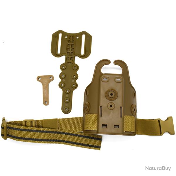 Holster de odoruniversel pour airsoft P226/1911/Glock 17 19/M9/US -** Type1 tan