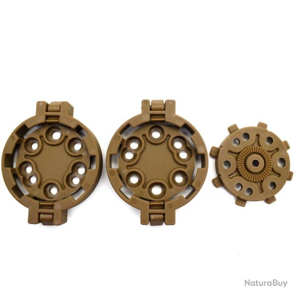 plate-forme de taille rsistante  360 -** 3pcs TAN LIVRAISON GRATUITE