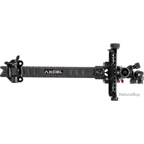 AXCEL - Viseur Compound Achieve XP Pro UHM Diamond Carbon 9" NOIR GAUCHER (LH)