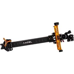 AXCEL - Viseur Compound Achieve XP Pro UHM Diamond Carbon 9" ORANGE GAUCHER (LH)