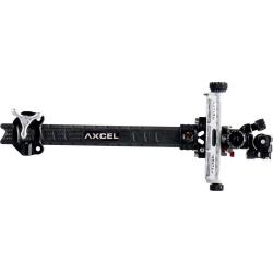 AXCEL - Viseur Compound Achieve XP Pro UHM Diamond Carbon 9" DROITIER (RH) ARGENT