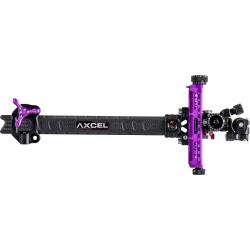 AXCEL - Viseur Compound Achieve XP Pro UHM Diamond Carbon 9" GAUCHER (LH) VIOLET