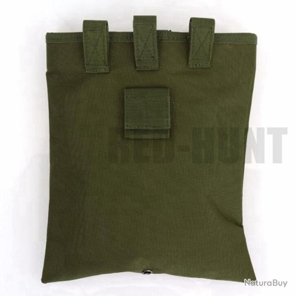 Pochette de dcharge MOLLE, sac de rcupration magntique tactique-**SO001GR