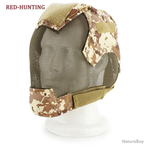 masque de protection en maille d'acier -**ACU