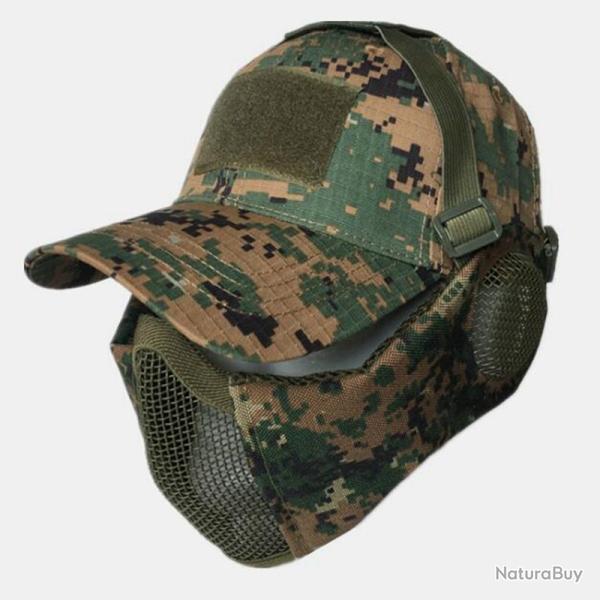 masque en maille demi-visage avec Protection des oreille-**FG Set