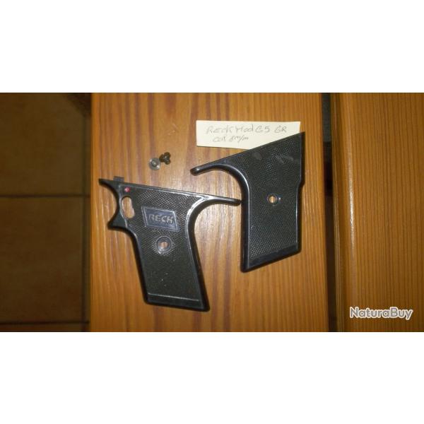 plaquette de pistolet a blanc 8mm reck