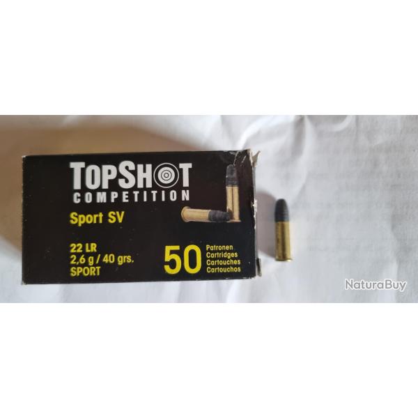 Balles 22LR TOPSHOT Sport SV