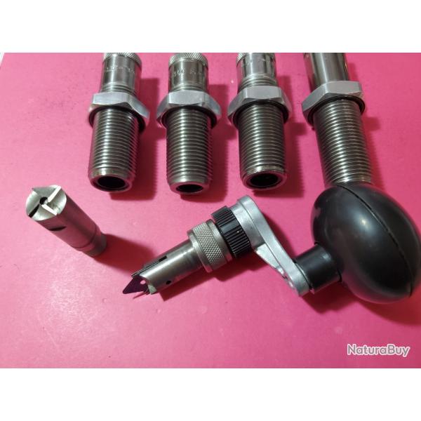 raccourcisseur Lee pour presse assortiment 4 calibres avec fraise luxe trim et normal