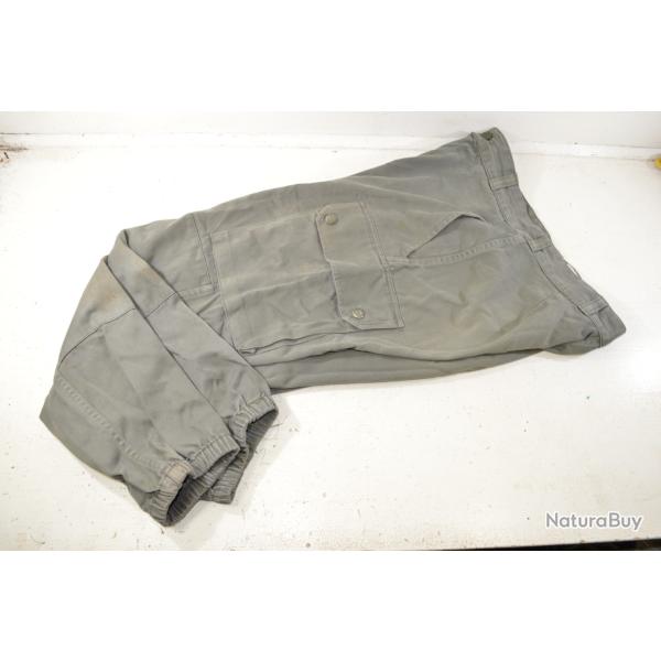 Pantalon de treillis Arm�e Fran�aise Socovet 1987 kaki vert taille 76M (S)