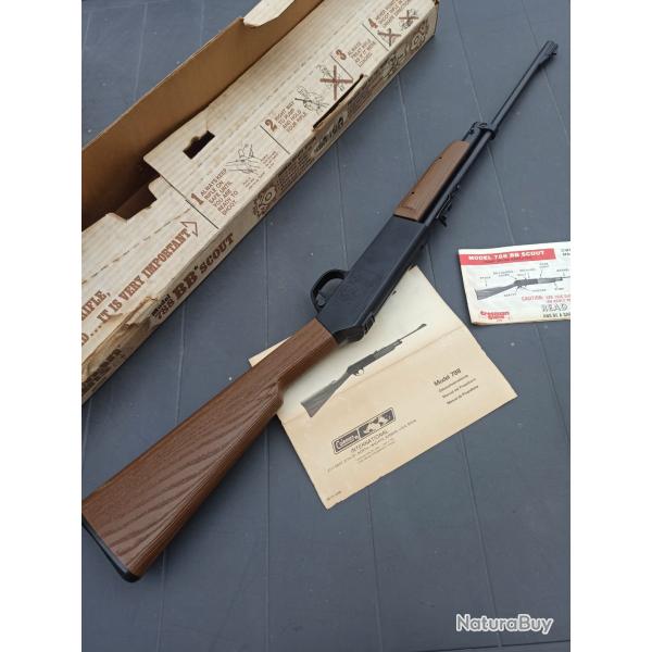 EXCEPTIONNEL ! CARABINE CROSMAN MODELE 788 BB SCOUT EN BOITE D'ORIGINE JAMAIS UTILISEE