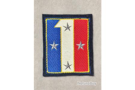 Ecusson Tissu Corps D'armée Français – Avec Crochets Dépose – Occasion