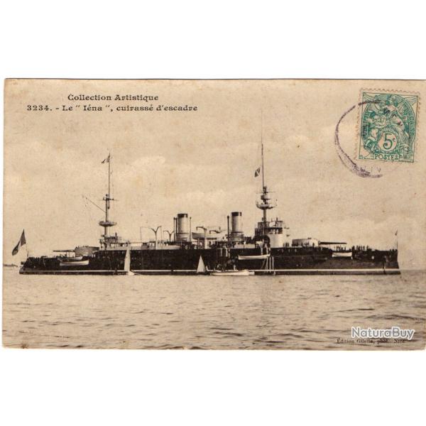 CPA - Marine Militaire Fran�ais - Collection Artistique Le " Iena "cuirasse d'escadre N�1544