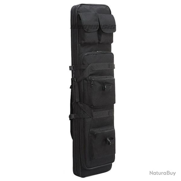 �tui Tactique 120cm Sac Transport Fusil Carabine N 600D Double Compartiment Bretelles Chasse Tir N