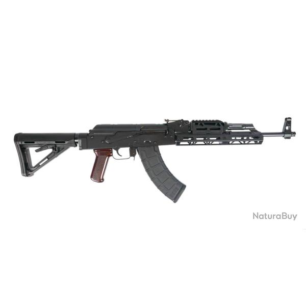 Carabine PSAK-47 GF3-R Romanian Kit Build with JL Billet Extended Rail and Magpul M4 Stock