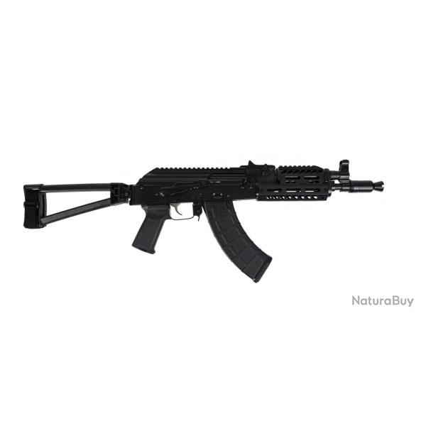 Carabine PSA AK-P GF4 Side Folding Pistol w/ Triangle Brace and JL Billet Handguard, Black