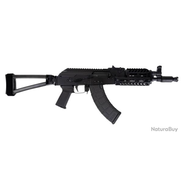 Carabine PSA AK-P GF3 MOE Triangle Side Folding Pistol with ALG Trigger and JL Billet Rail, Black