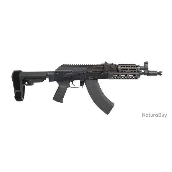 Carabine PSA AK-P GF3 MOE SBA3 Pistol with JL Billet Rail, Black