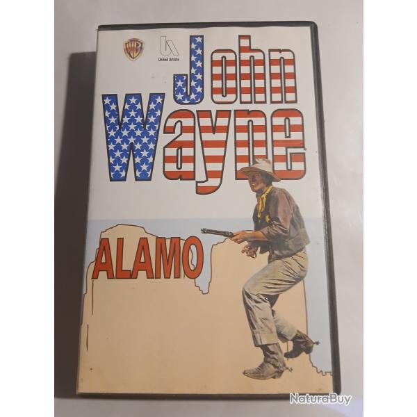 ANCIENNE K7 VHS JOHN WAYNE "ALAMO "